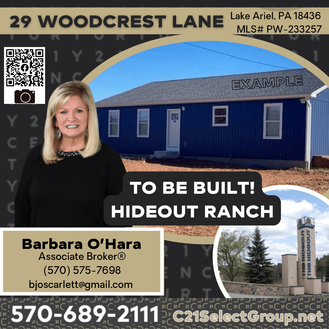 29 Woodcrest Lane To be built Hideout Ranch!